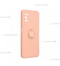 coque rose avec anneau pour a03s