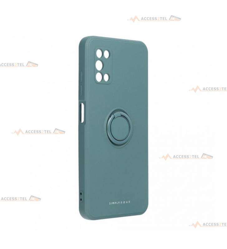 coque vert avec anneau pour a03s