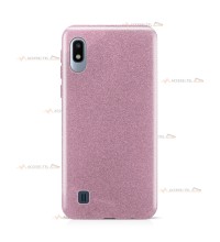 coque pour samsung galaxy A10 paillettes rose