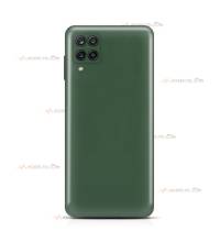 coque pour samsung galaxy A12 silicone vert sapin