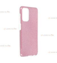 coque renforcée pour samsung galaxy A13 4G paillettes rose