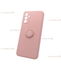 coque rose avec anneau pour a13 5g