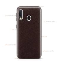 coque pour samsung galaxy A20e paillettes noire