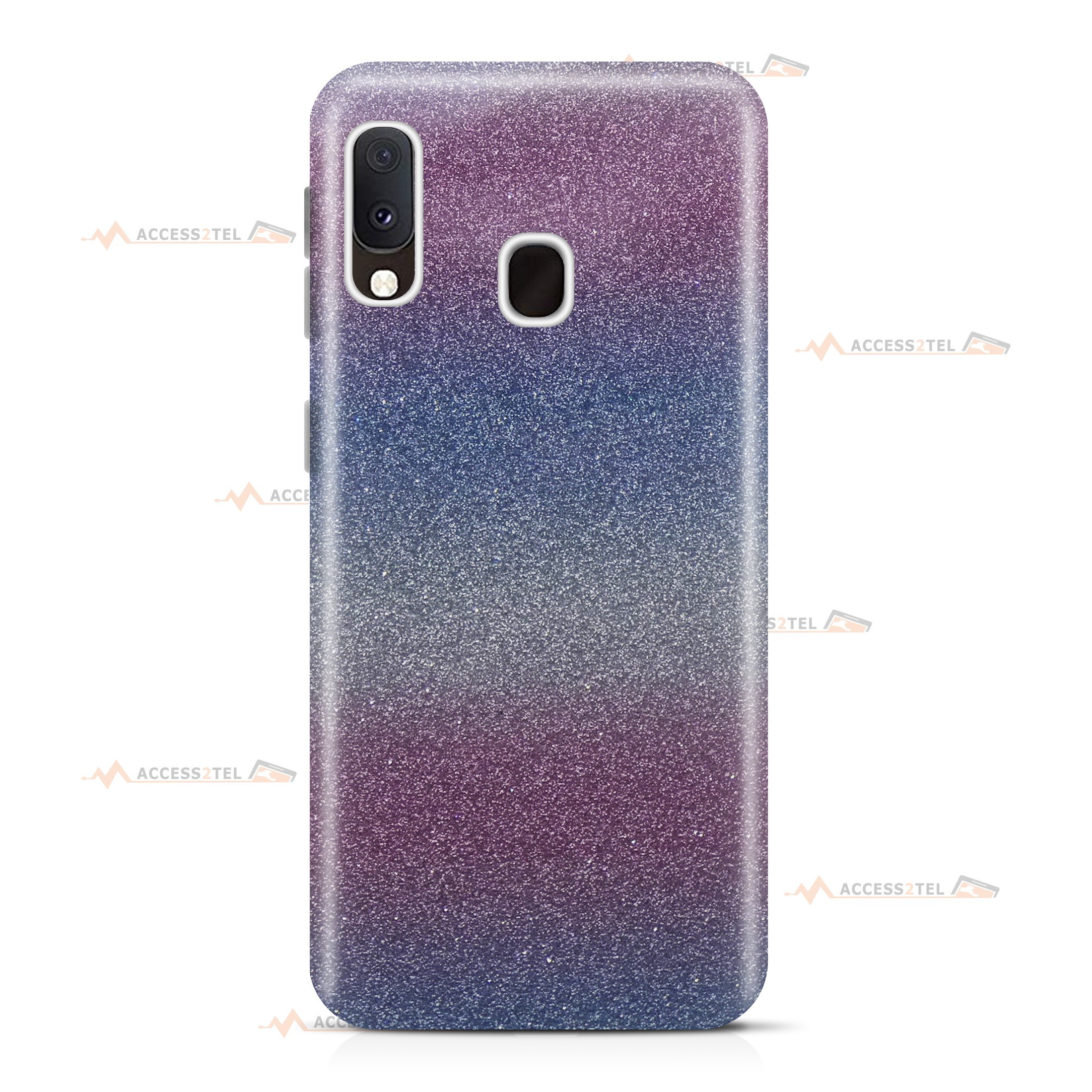 coque pour samsung galaxy A20e paillettes pastel