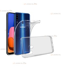 coque pour samsung galaxy A20s transparente silicone souple