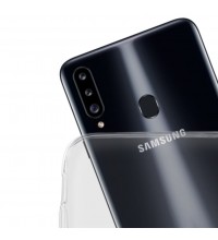 coque pour samsung galaxy A20s transparente intégrale