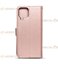 étui pour samsung galaxy A22 4G arbre rose gold face