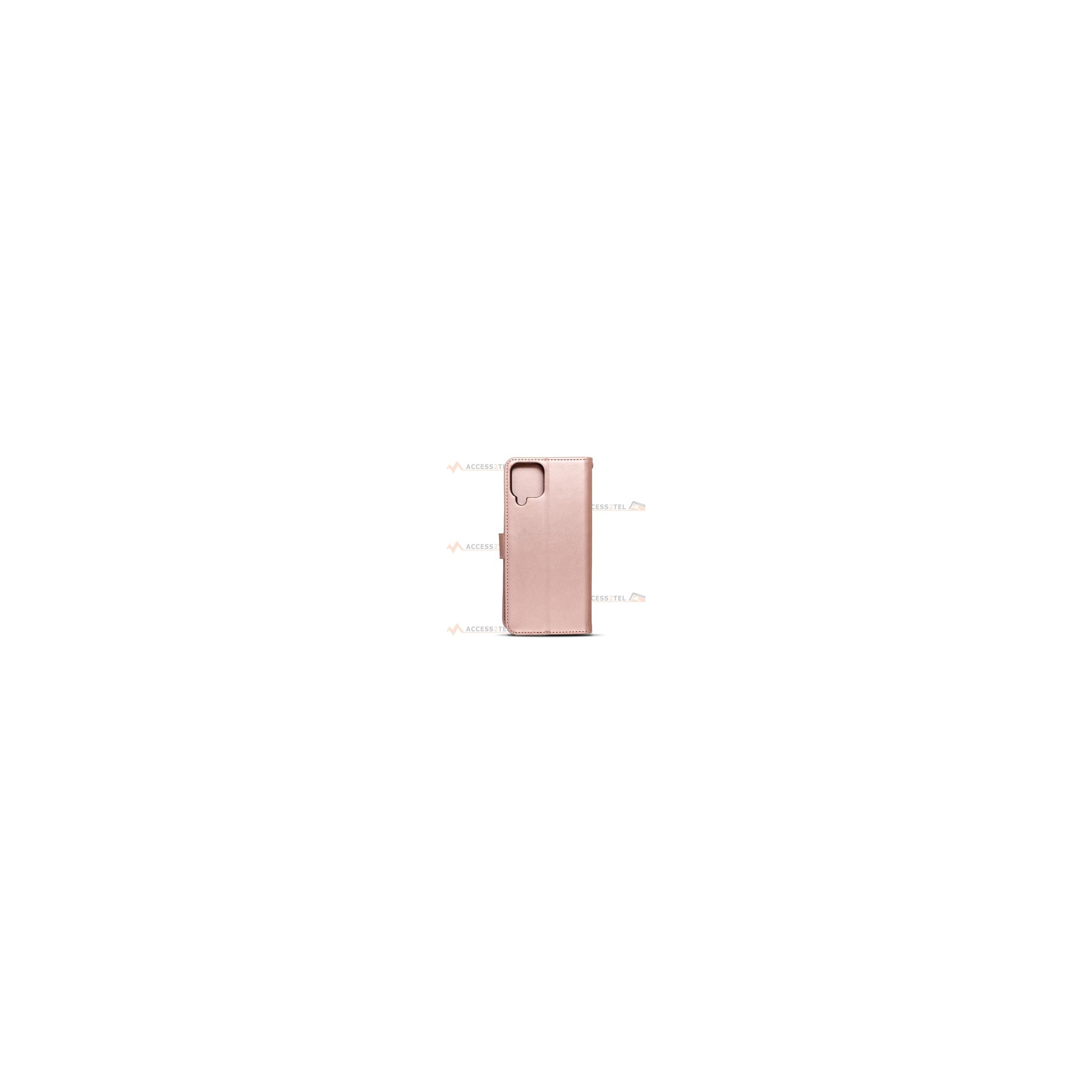 étui pour samsung galaxy A22 4G arbre rose gold face