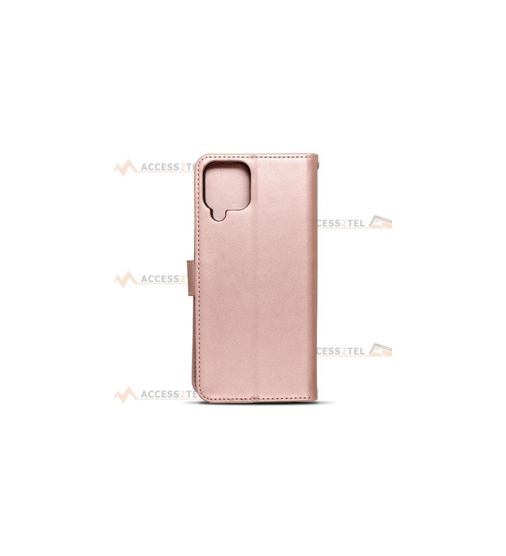 étui pour samsung galaxy A22 4G arbre rose gold face