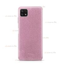 coque pour samsung galaxy A22 5G paillettes rose