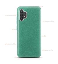 coque pour samsung galaxy A32 4G paillettes turquoise