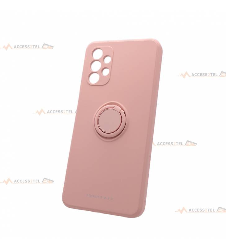 coque rose avec anneau pour a32 5g