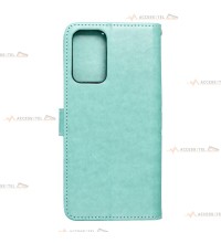 étui pour samsung galaxy A33 5G mandala vert face