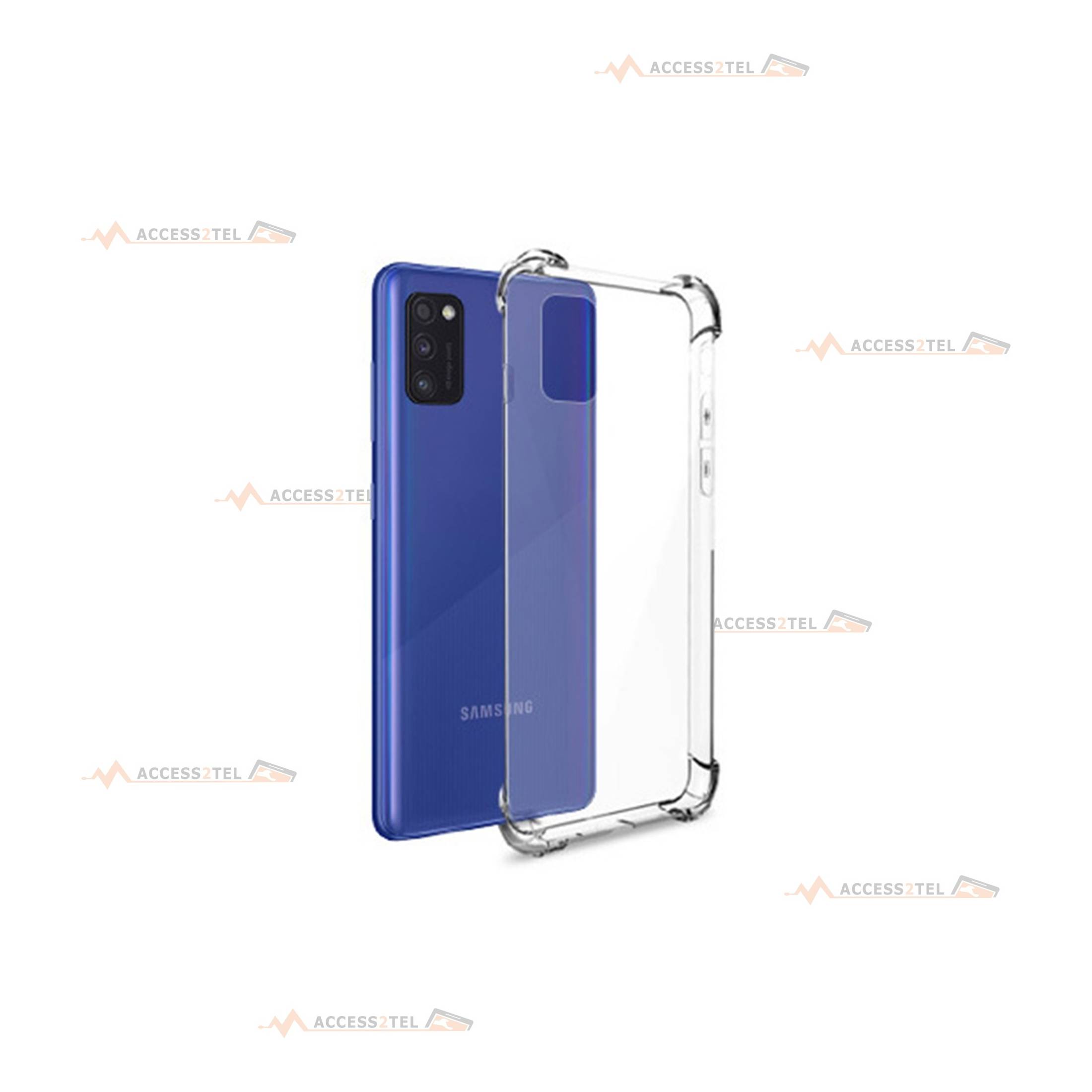 coque pour samsung galaxy A41 transparente coins renforcés