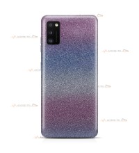 coque pour samsung galaxy A41 paillettes pastel