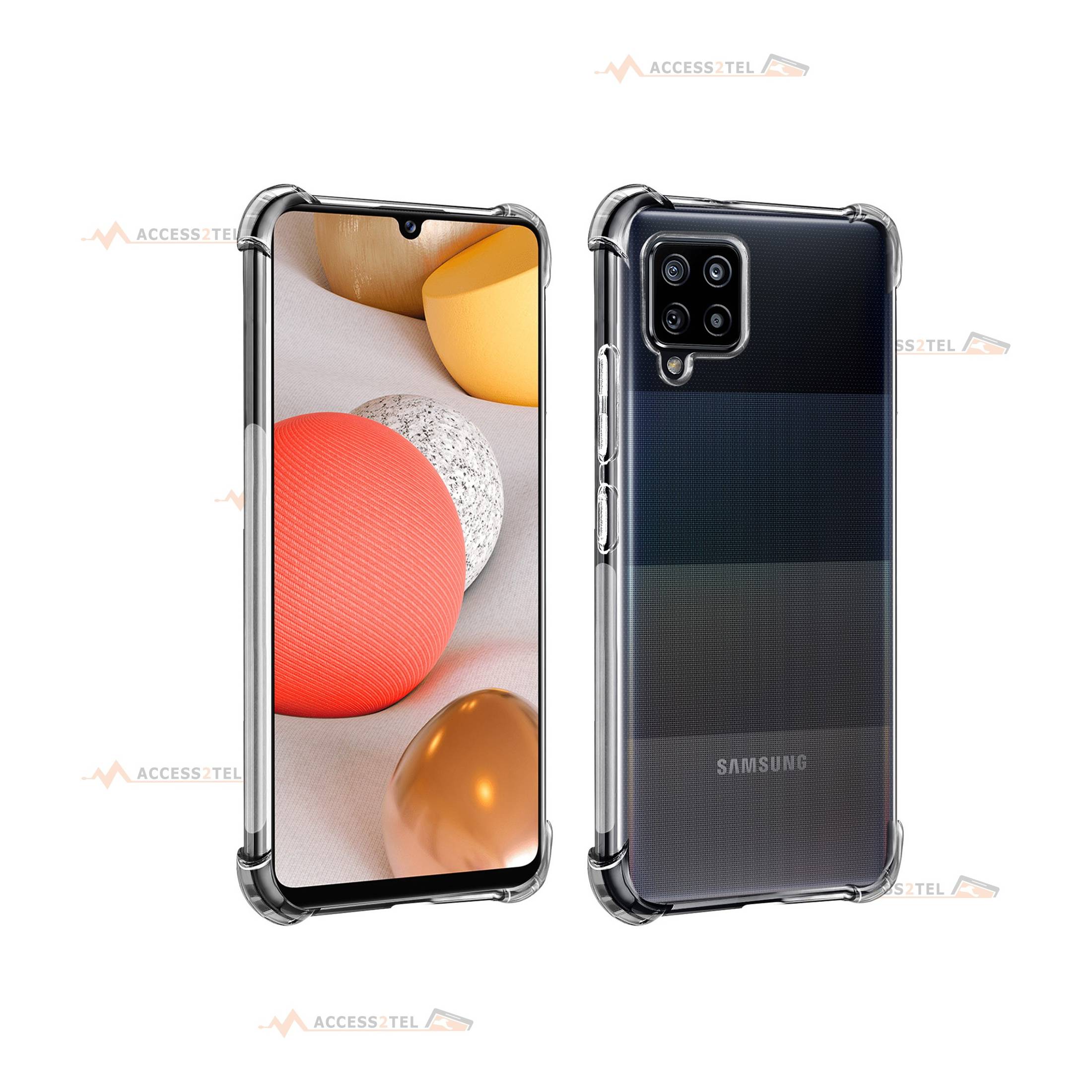 coque pour samsung galaxy A42 5G transparente coins renforcés