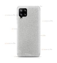 coque pour samsung galaxy A42 5G paillettes argentée