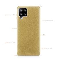 coque pour samsung galaxy A42 5G paillettes dorée