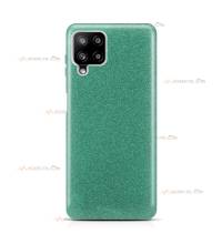 coque pour samsung galaxy A42 5G paillettes turquoise