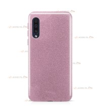 coque pour samsung galaxy A50 paillettes rose