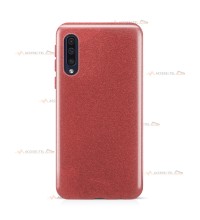 coque pour samsung galaxy A50 paillettes rouge