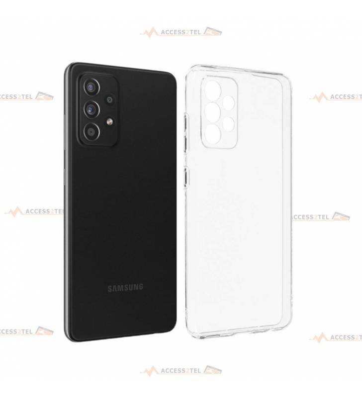 coque pour samsung galaxy A52 transparente silicone souple