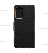 étui pour samsung galaxy A52 imitation jean noir dos