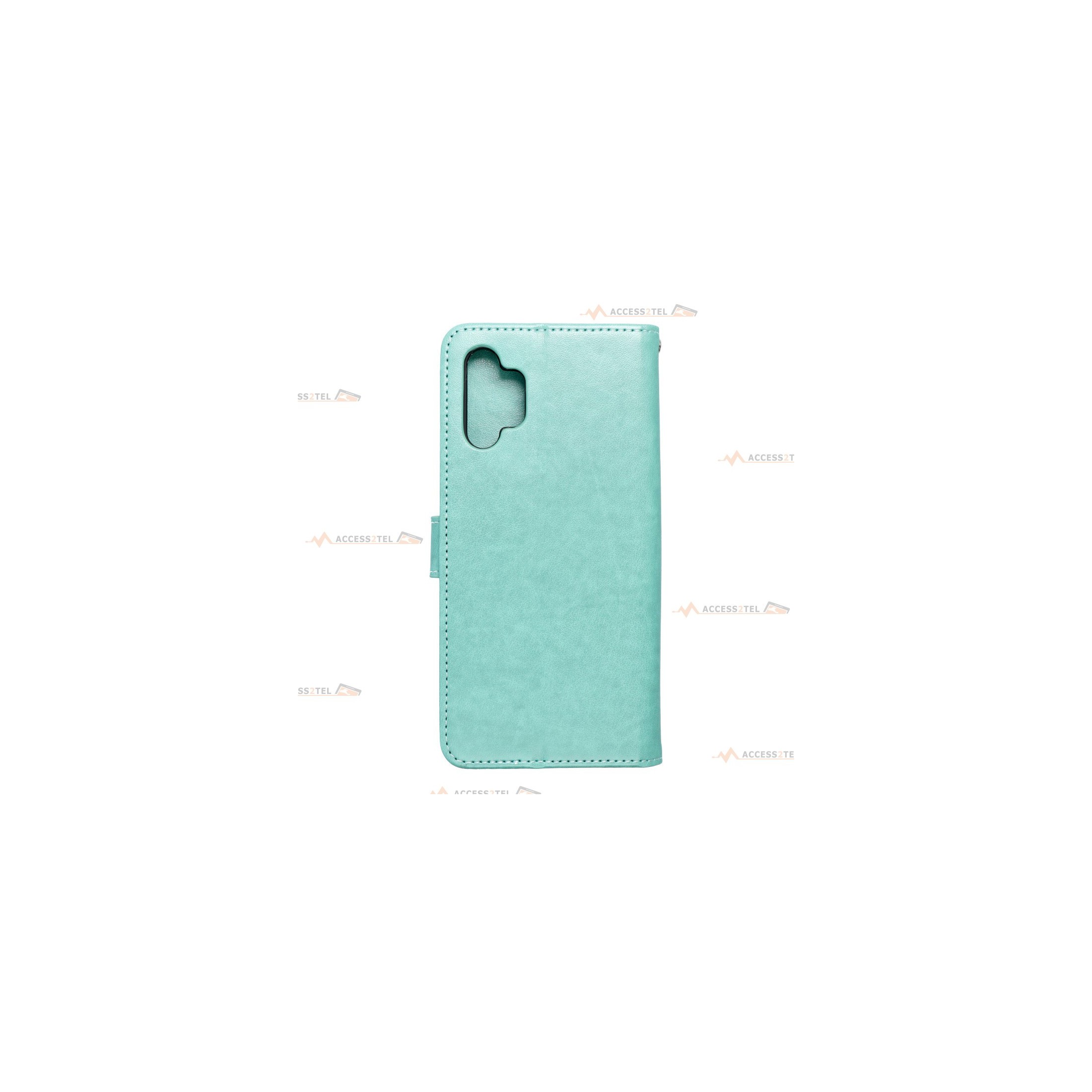 étui pour samsung galaxy A53 5G arbre vert face