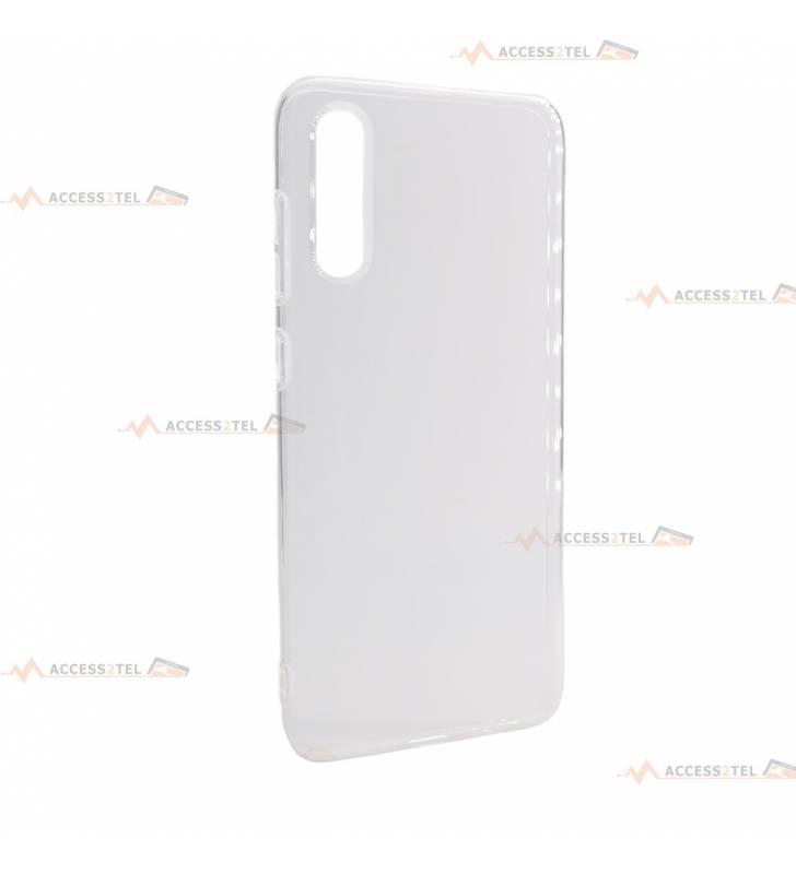 coque pour samsung galaxy A70 transparente silicone souple