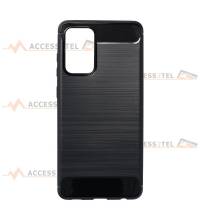 coque renforcée pour samsung galaxy A72 carbone