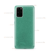 coque pour samsung galaxy S20 plus paillettes turquoise