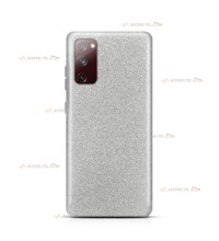 coque pour samsung galaxy S20 FE paillettes argentée