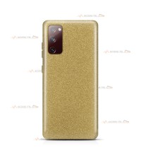 coque pour samsung galaxy S20 FE paillettes dorée