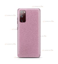 coque pour samsung galaxy S20 FE paillettes rose