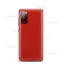 coque pour samsung galaxy S20 FE paillettes rouge