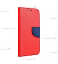 étui pour samsung galaxy S20 FE rouge marine et bleu marine