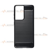 coque renforcée pour samsung galaxy S21 ultra carbone