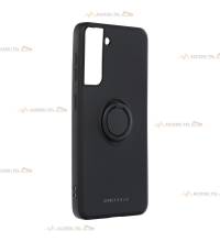 coque noire avec anneau pour s22