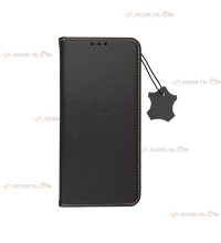 étui noir pour samsung galaxy s22 plus en cuir véritable