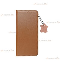 étui marron pour samsung galaxy s22 plus en cuir véritable