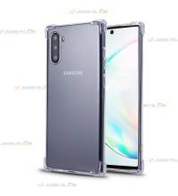 coque pour samsung galaxy note 10 transparente coins renforcés