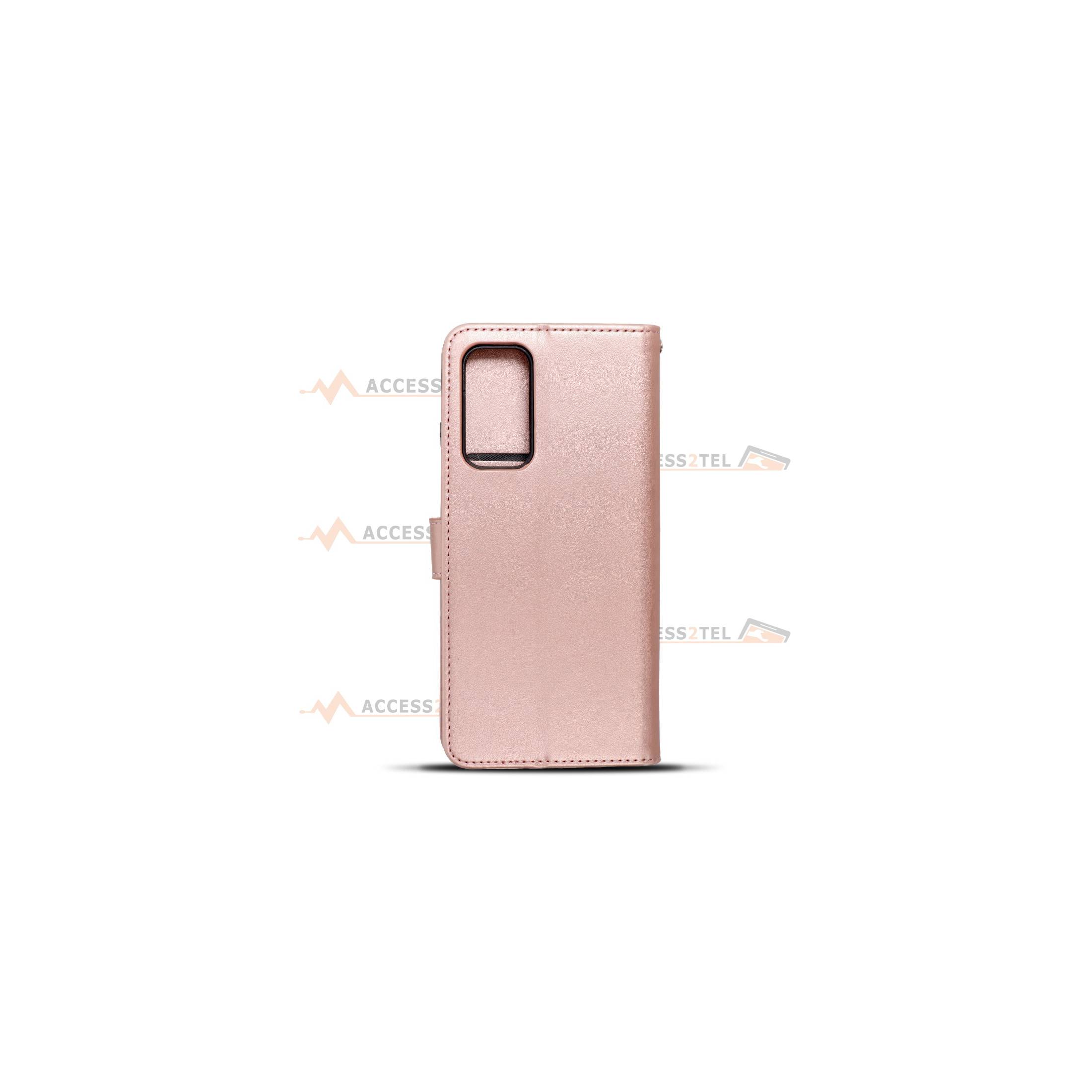 étui pour xiaomi mi 10T 5G arbre rose gold face