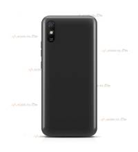 coque pour xiaomi redmi 10 et 10S en silicone soft touch et intérieur microfibre noire