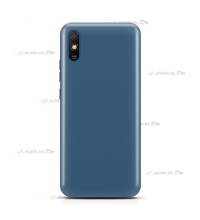 coque pour xiaomi redmi 10 et 10S en silicone soft touch et intérieur microfibre bleu pétrole