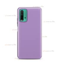 coque pour xiaomi redmi 9T et en silicone soft touch et intérieur microfibre violet lilas