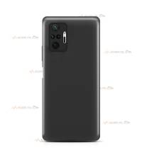 coque pour xiaomi redmi note 10 et note Pro en silicone soft touch et intérieur microfibre noire