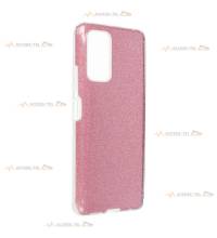 coque renforcée pour xiaomi redmi note 10 pro paillettes rose