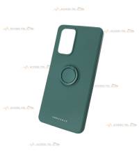 coque verte avec anneau pour redmi note 10 pro