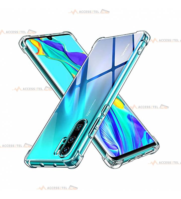 coque pour huawei p30 Pro transparente coins renforcés