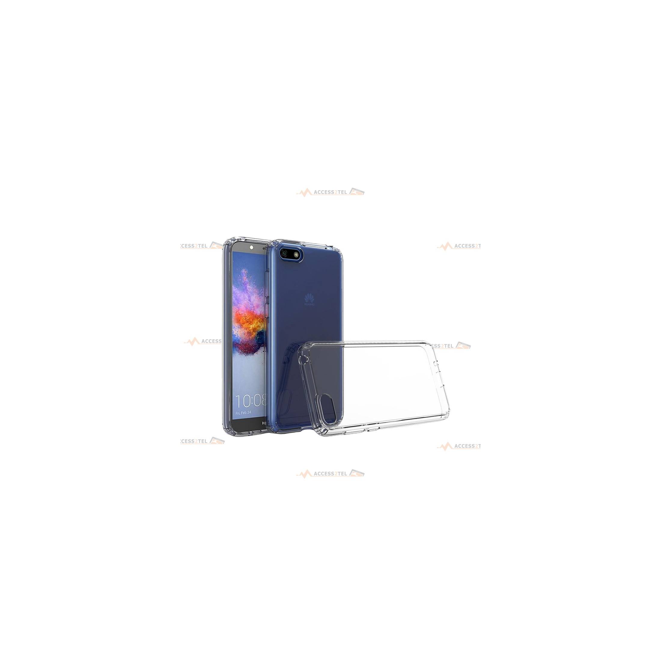 coque pour huawei Y5 2018 transparente silicone souple